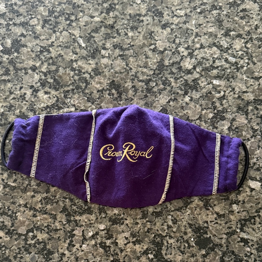 Crown Royal Purple Face Mask